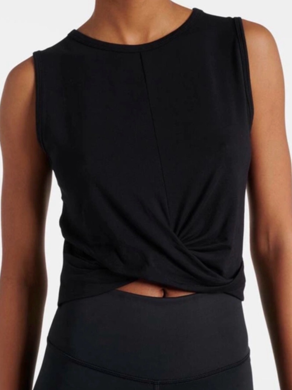 ALO Yoga Cover Tank in Black L